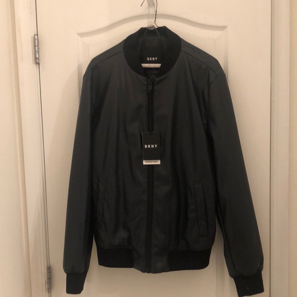 DKNY. Navy Bombers Jacket - Picture 1 of 4